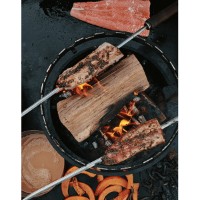 Immagine di Spiedino OYAT in Acciaio Inox e Legno, 65 cm