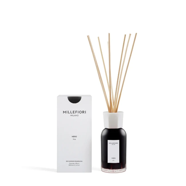 Immagine di Millefiori Milano Diffusore a Bastoncini 100 ml Nero