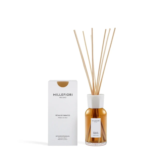 Immagine di Millefiori Milano Diffusore a Bastoncini 250 ml Petali di Tabacco