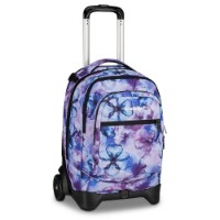 Immagine di Invicta Zaino Trolley Plug Sganciabile Fantasy Aqua Flowers