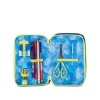 Immagine di Seven Astuccio 3 Zip Blu Fusion