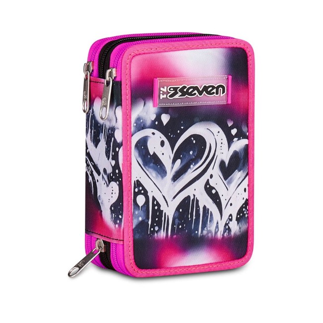 Immagine di Seven Astuccio 3 Zip Plumpy Line Girl