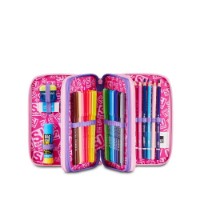 Immagine di Seven Astuccio 3 Zip 3D Glowcat Girl