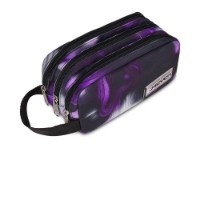 Immagine di Seven Portapenne 3 Zip Freethink Girl Steel Gray
