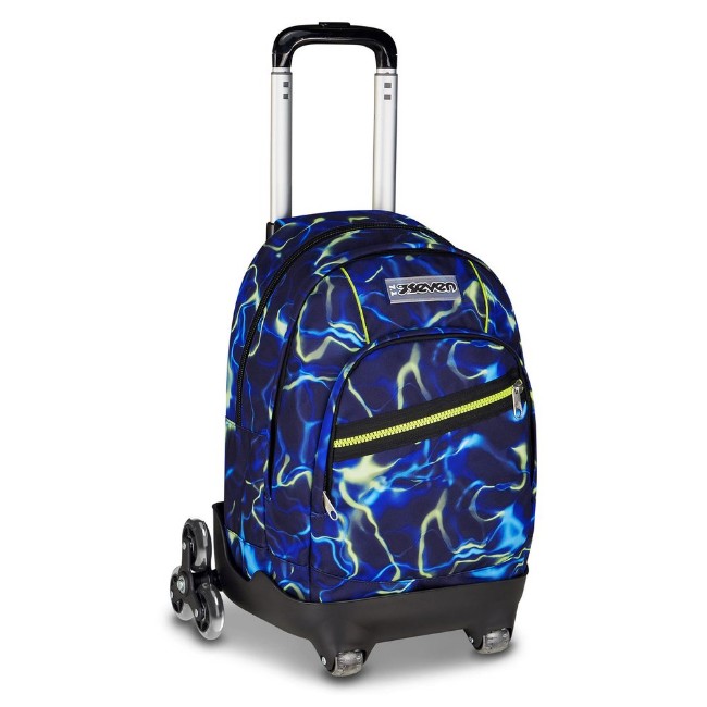 Immagine di Seven Zaino Trolley Comby 8 Ruote Electricvibe Boy