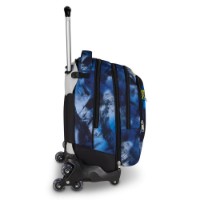 Immagine di Seven Zaino Trolley Jack Sganciabile 8 Ruote Blu Fusion