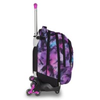 Immagine di Seven Zaino Trolley Jack Sganciabile 8 Ruote Pink Fusion
