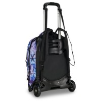 Immagine di Invicta Zaino Trolley Plug Sganciabile Fantasy Aqua Flowers