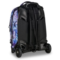 Immagine di Invicta Zaino Trolley Plug Sganciabile Fantasy Aqua Flowers