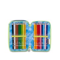 Immagine di Seven Astuccio 3 Zip Blu Fusion