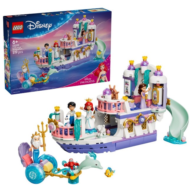 Immagine di LEGO La Barca Nuziale di Ariel 43299