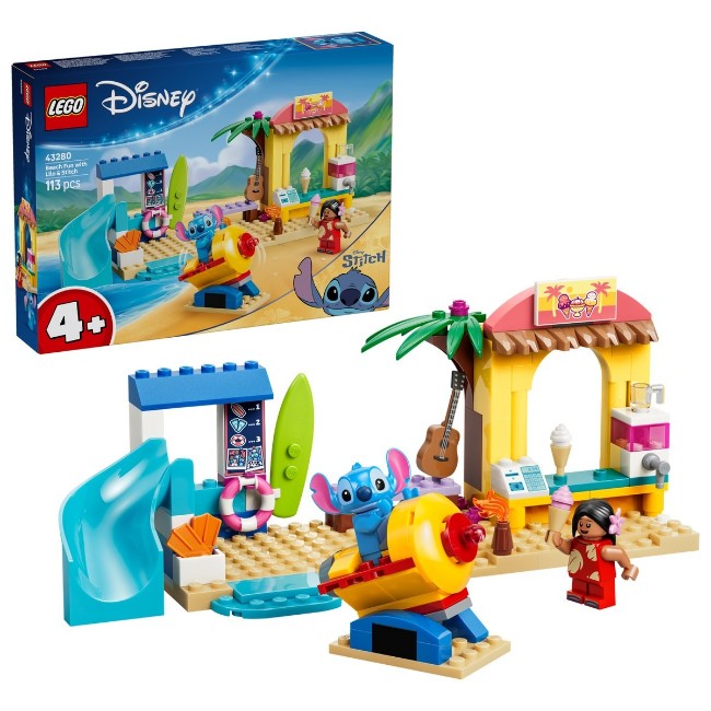 Immagine di LEGO Divertimento in Spiaggia con Lilo e Stitch 43280