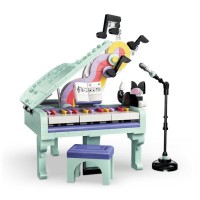 LEGO Creator 3in1 Pianoforte Decorativo con Gatto 31392