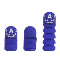 Immagine di Astuccio Tombolino Avengers in Silicone Flessibile Assortito