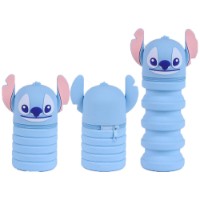 Immagine di Astuccio Tombolino Stitch in Silicone Flessibile Assortito