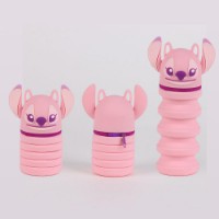Immagine di Astuccio Tombolino Stitch in Silicone Flessibile Assortito