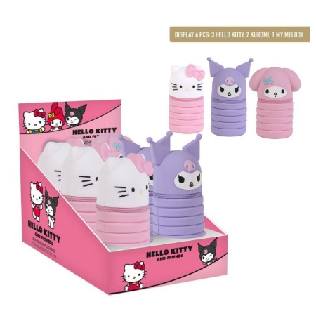 Immagine di Astuccio Tombolino Hello Kitty in Silicone Flessibile Assortito