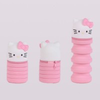 Immagine di Astuccio Tombolino Hello Kitty in Silicone Flessibile Assortito