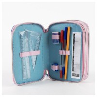 Immagine di Astuccio Triplo Zip con Accessori Stitch
