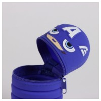 Immagine di Astuccio Tombolino Avengers in Silicone Flessibile Assortito