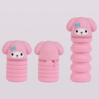 Immagine di Astuccio Tombolino Hello Kitty in Silicone Flessibile Assortito