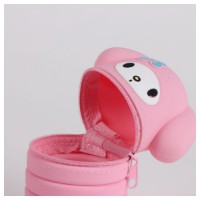 Immagine di Astuccio Tombolino Hello Kitty in Silicone Flessibile Assortito