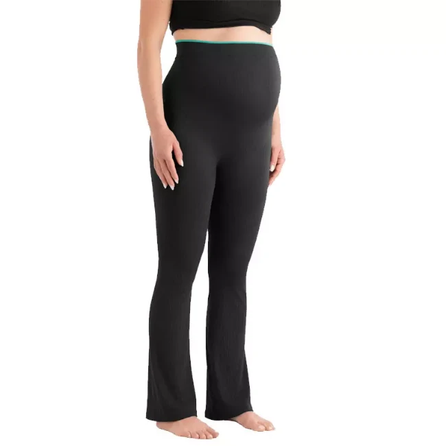 Immagine di Koala Babycare Maternity Pants Pantaloni Leggings Neri Premaman Elasticizzati e Eleganti per Gravidanza e Postpartum