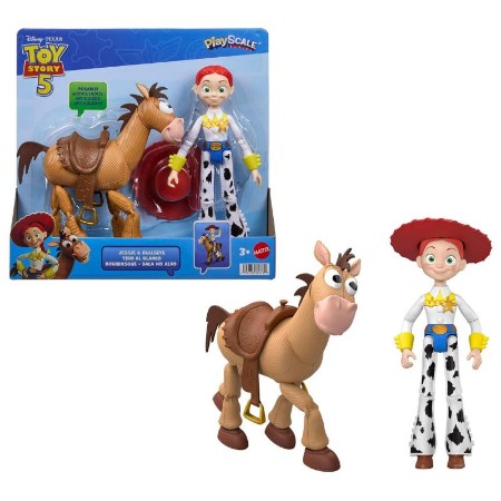  Mattel Disney Pixar Toy Story 5 – Jessie e Bullseye il Fedele Destriero