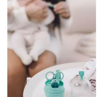Immagine di Koala Babycare Nail Care Kit Set Cura Unghie Neonato con Forbicine, Tagliaunghie, Lima e Pinzetta Nasale