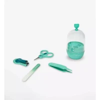 Immagine di Koala Babycare Nail Care Kit Set Cura Unghie Neonato con Forbicine, Tagliaunghie, Lima e Pinzetta Nasale