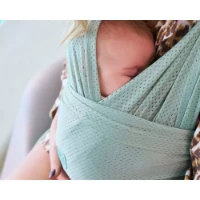 Immagine di Koala Babycare Cuddle Breeze Fascia Portabebè Estiva Watersling Traspirante in Mesh ad Asciugatura Rapida - dalla Nascita ai 9 kg
