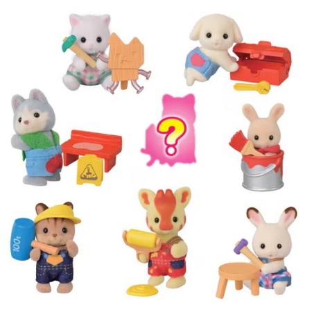 Sylvanian Families Bustina Baby Serie Costruttori