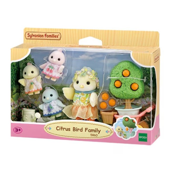 Sylvanian Families Famiglia Uccelli Agrumi