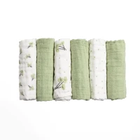 Immagine di Koala Babycare Set 6 Swaddle in Mussola Multiuso 30x30cm