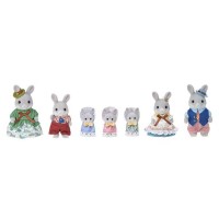 Sylvanian Families Famiglia Coniglio Cottontail Set Celebrativo