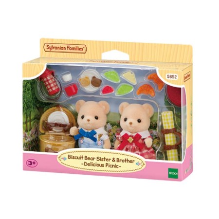 Sylvanian Families Fratelli Orso Biscotto Delizioso Picnic