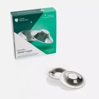 Immagine di Koala Babycare Silver Cups Coppette Paracapezzoli in Argento per Allattamento - Taglia Maxi e Regular