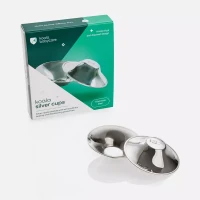 Immagine di Koala Babycare Silver Cups Coppette Paracapezzoli in Argento per Allattamento - Taglia Maxi e Regular