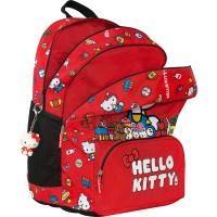 Immagine di Zaino Scuola Panini Hello Kitty Organizzato 31 Litri