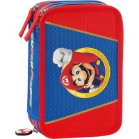 Immagine di Astuccio Panini Super Mario 3 Zip Corredo Completo