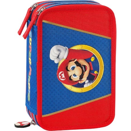 Immagine di Astuccio Panini Super Mario 3 Zip Corredo Completo