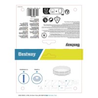 Immagine di Kit 6 Perni e 6 Guarnizioni Bestway per Piscine Steel Pro Rotonde