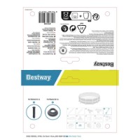 Immagine di Kit 6 Perni e 6 Guarnizioni Bestway per Piscine Steel Pro Max