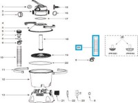 Immagine di Tubo Flessibile Bestway 32 mm per Pompe Filtro Flowclear 3 metri
