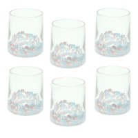 Immagine di Andrea Fontebasso Set 6 Bicchieri Venezia Pink Blue