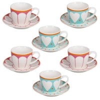 Immagine di Andrea Fontebasso Confezione 6 Tazze Caffè New Milk&Coffee Madame