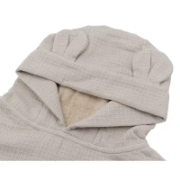 Immagine di Bamboom Poncho Accappatoio Waffle Neonato in Spugna di Bambù e Cotone con Cappuccio 2-4 Anni