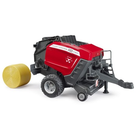 Bruder Massey Ferguson RB 4180V Pressa per Balle Rotonde 02039