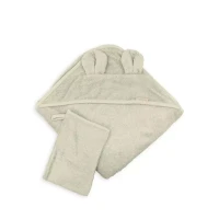 Immagine di Bamboom Asciugamano Neonato con Orecchie e Guanto 75 x 75 cm