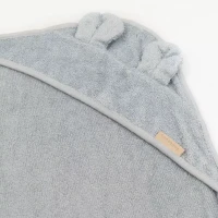 Immagine di Bamboom Asciugamano Neonato con Orecchie e Guanto 75 x 75 cm